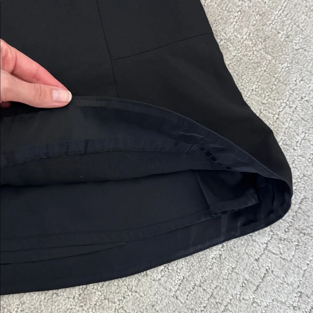 J. Crew Classic Black A-Line Skirt